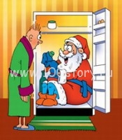 От  Christmas’a-2016 до Рождества-2017  — Холодильный пазл